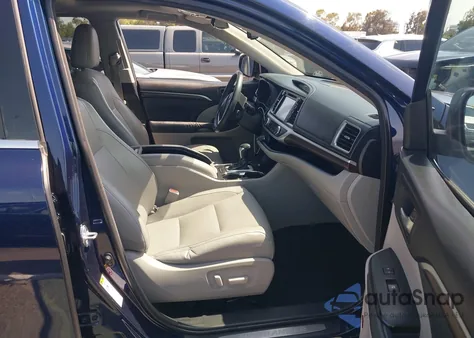 2015 Toyota Highlander Limited V6 из США, поврежденный, VIN 5TDYKRFH9FS048133